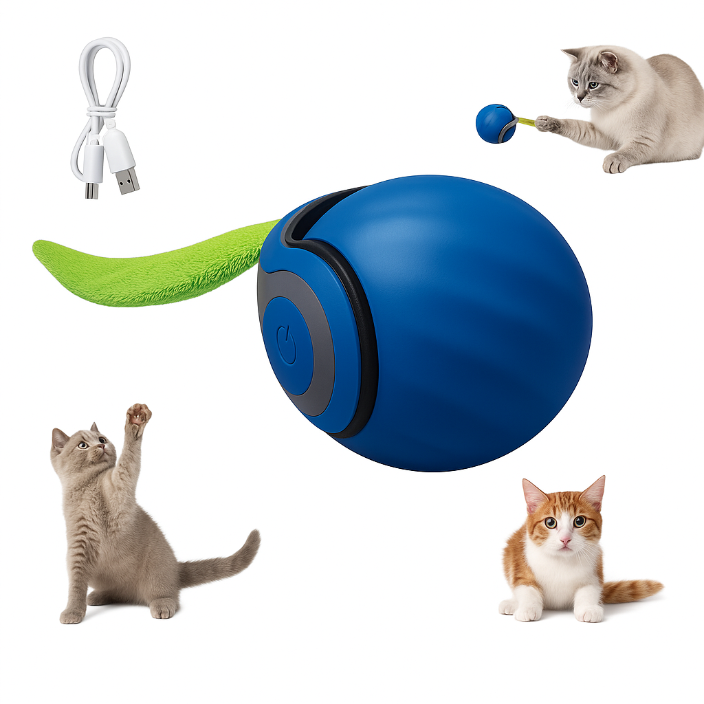 NUEVA PELOTA INTERACTIVA INTELIGENTE PARA MASCOTAS